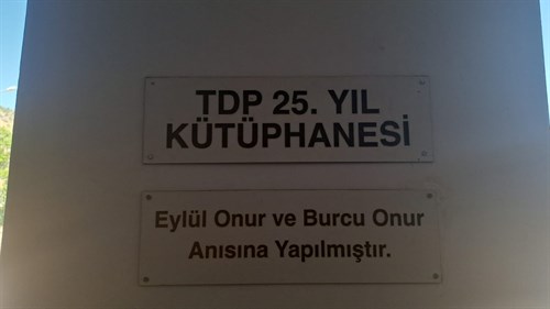 Sayın Kaymakamımız Ahmet Kasım TECİMEN' in Katılımıyla Kütüphane Açılışı Gerçekleştirildi.